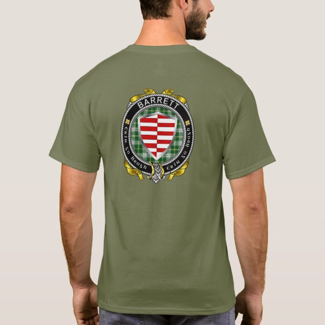T-shirt du Bouclier irlandais Barrett (Dos)