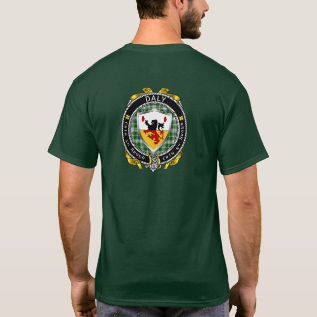 T-shirt du Bouclier irlandais Daly/O'Daly (Dos)