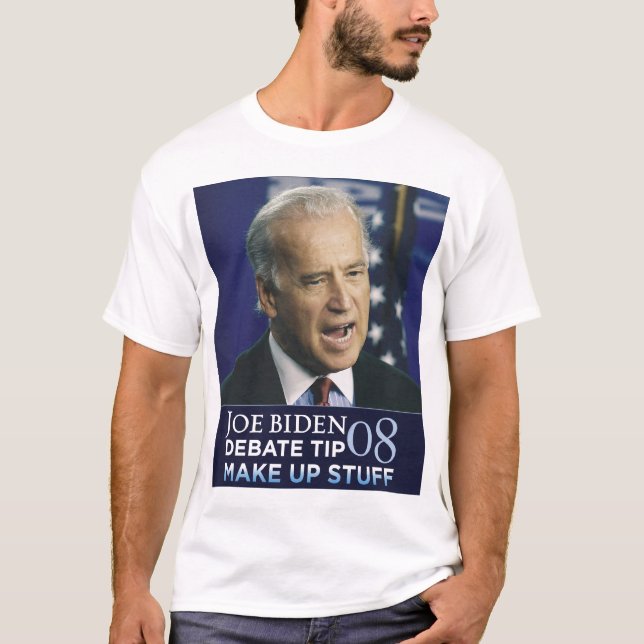 T-shirt du bout 08 de discussion de Joe Biden (Devant)