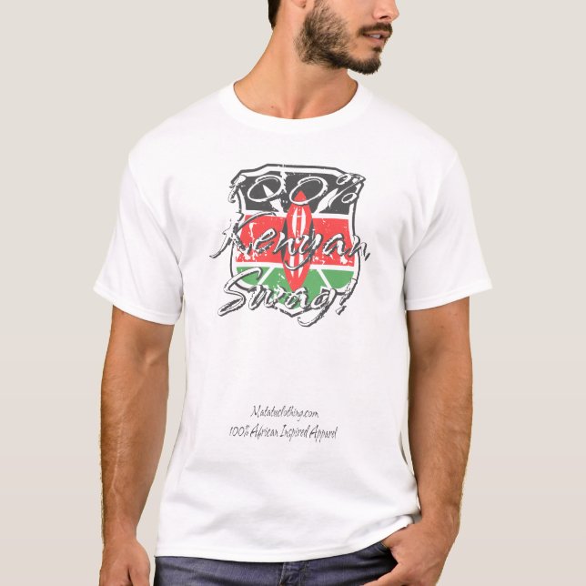 T-SHIRT du BUTIN 100%KENYAN (Devant)