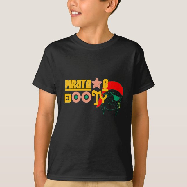 T-shirt du butin du pirate (Devant)