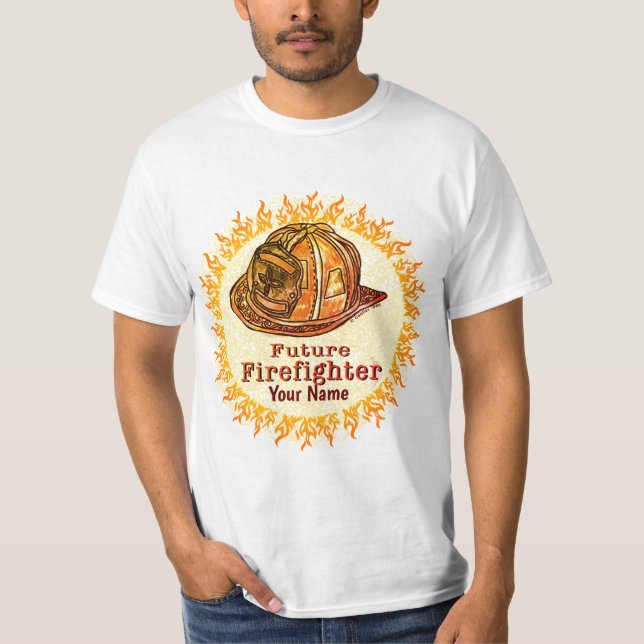 T-shirt du casque FireFighter Future (Devant)