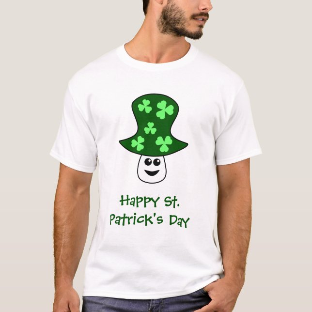 T-shirt du champignon de St Patrick (Devant)