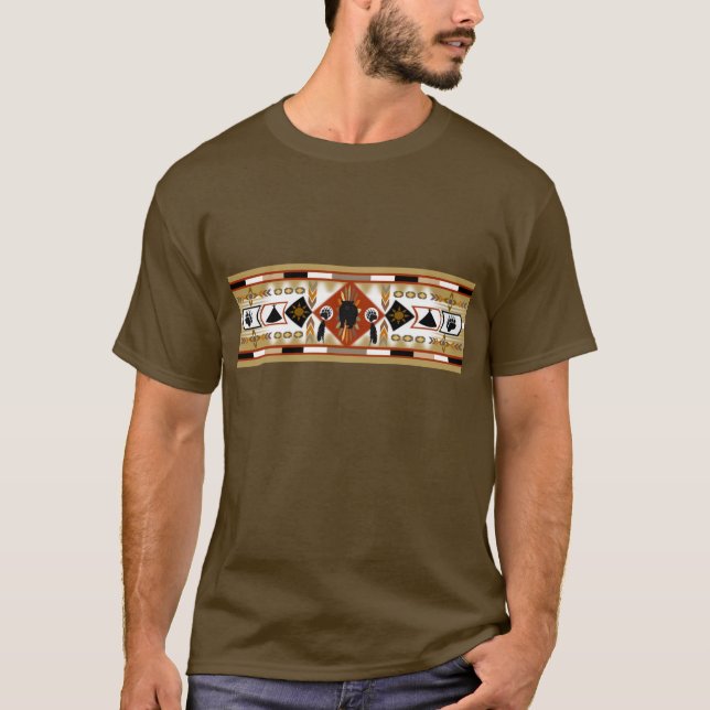 T-shirt du clan des ours amérindiens (Devant)