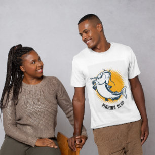T-shirt du club de pêche de la pêche de la pêche
