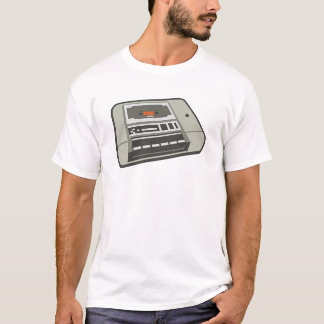 T-shirt du commodore 64 VIC-20 Datasette (Devant)