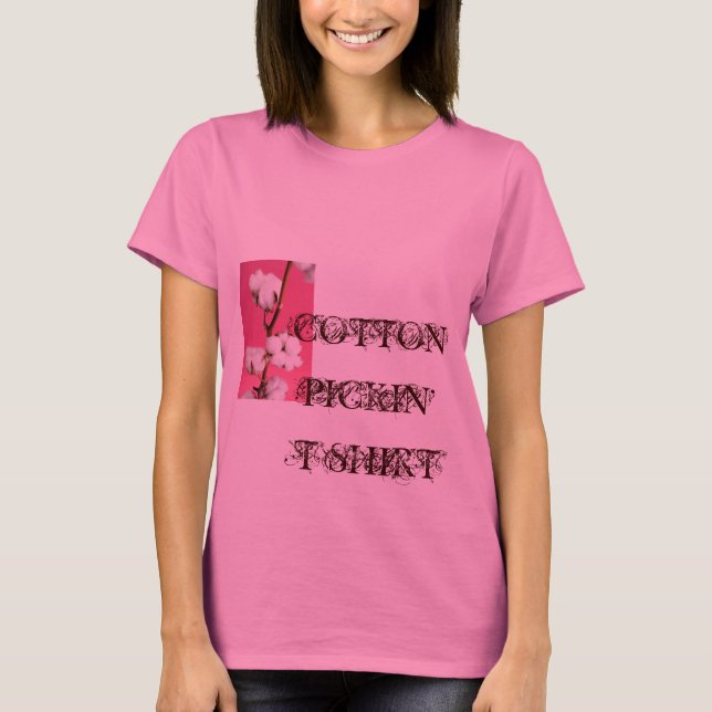 T-SHIRT DU COTON PICKIN (Devant)