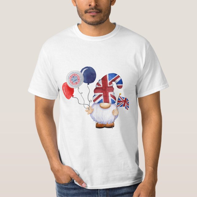 T-shirt du couronnement du roi Charles III (Devant)