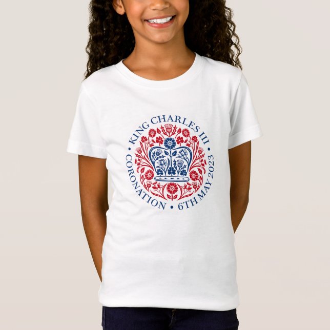 T-shirt du couronnement du roi Charles III (Devant)