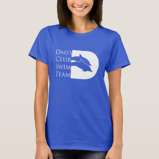 T-shirt du dauphin des femmes, royal