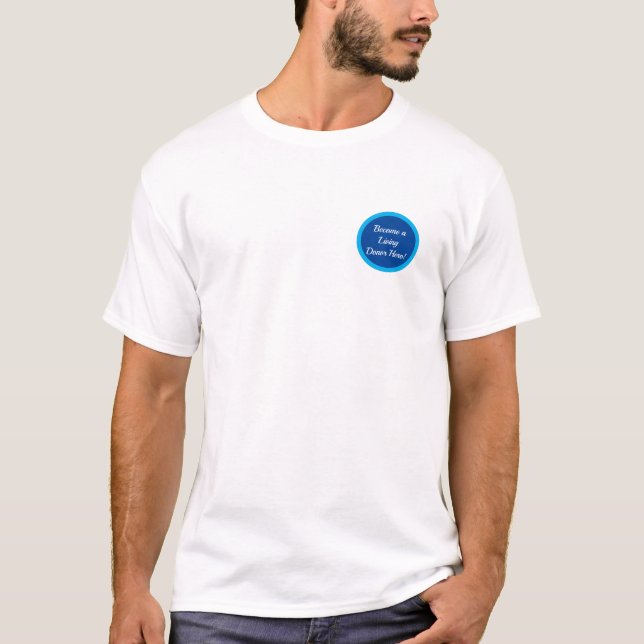 T-shirt du donateur vivant (Devant)