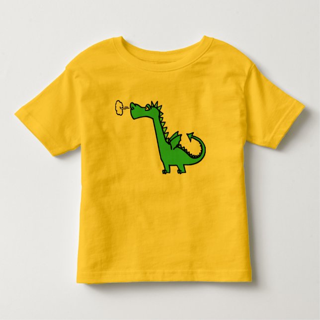 T-shirt du dragon des enfants (Devant)