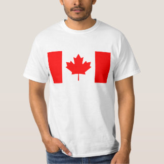 T-shirt du drapeau canadien