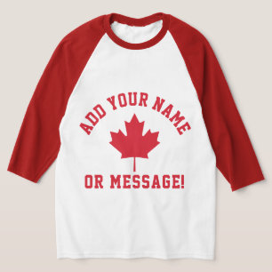 T-shirt du drapeau canadien du Canada
