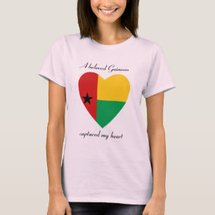 T-shirt du drapeau de la Guinée-Bissau