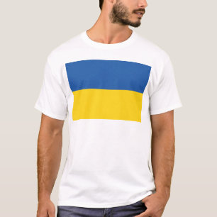 T-shirt du drapeau de l'Ukraine