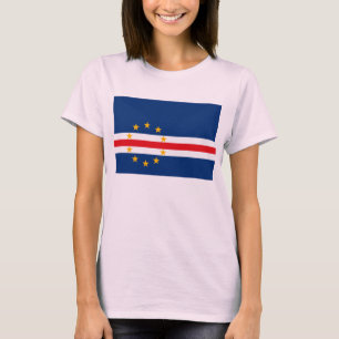 T-shirt du drapeau du Cap Vert