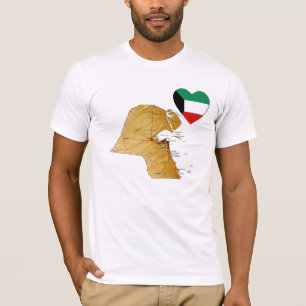 T-shirt du drapeau koweïtien