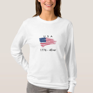 T-shirt du drapeau LS des femmes