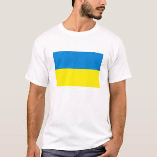 T-shirt du drapeau ukrainien