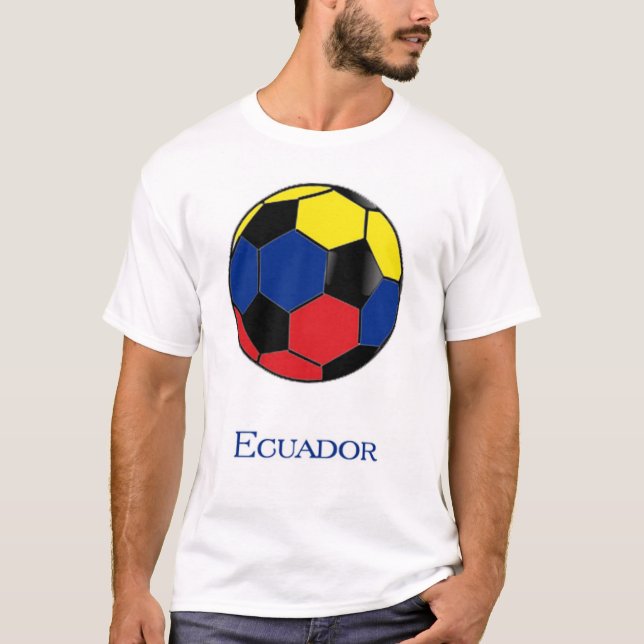 T-shirt du football de coupe du monde de (Devant)