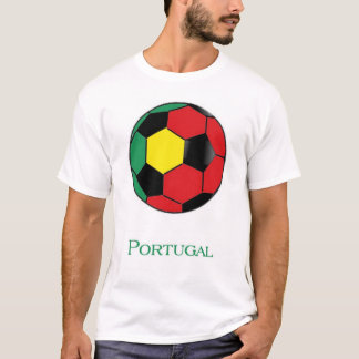 T-shirt du football de coupe du monde du Portugal