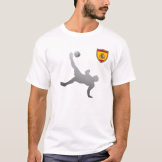 T-shirt du football de l'Espagne