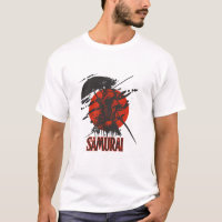 T-shirt du guerrier samouraï audacieux – Art japon
