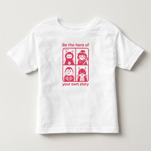 T-shirt du héros du bébé (Devant)