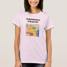 T-shirt du Jersey des femmes de pêche d'état de la