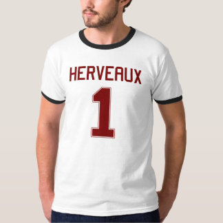 T-shirt du Jersey du football de Herveaux #1