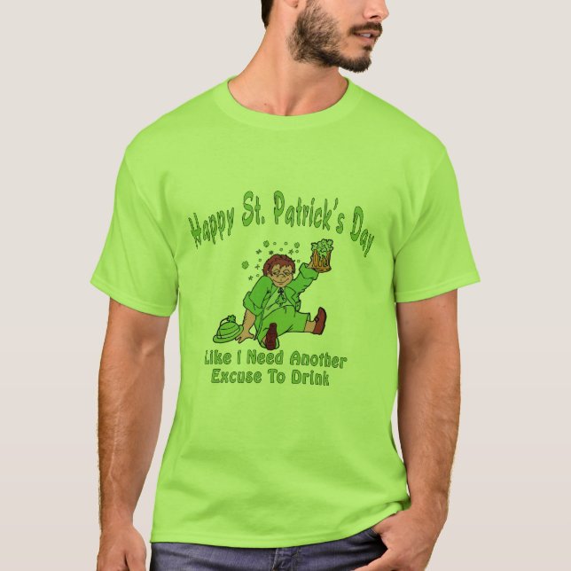 T-shirt du jour de St Patrick (Devant)