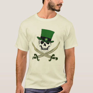 T-shirt du jour de St Patrick de pirate