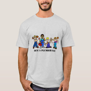 T-shirt du jour du plombier - Homme et Femme