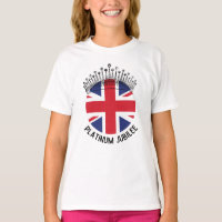 T-shirt du jubilé de Queens Platinum