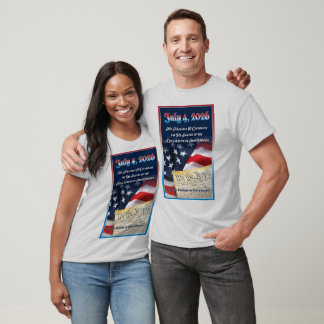 T-shirt du livre du 4 juillet 2026