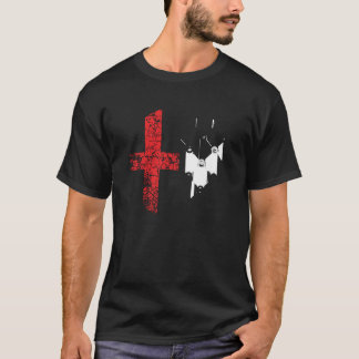 T-shirt du logo Alfa Romeo Grunge