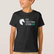 T-shirt du logo blanc pour enfants - Quel est votr