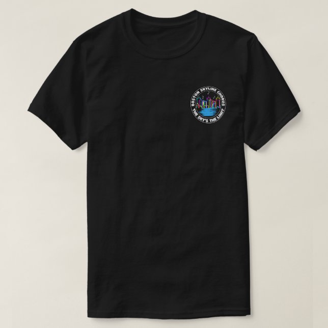 T-shirt du logo de Boston Skyline Chorus (Design devant)