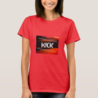 T-shirt du logo de Kick - Design audacieux et mode