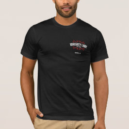 T-shirt du logo de la piste Whiskey