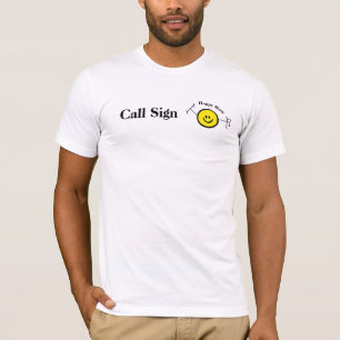 T-shirt du logo plus petit, jambon joyeux jaune + 