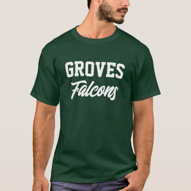 T-shirt du lycée de Groves (Devant)