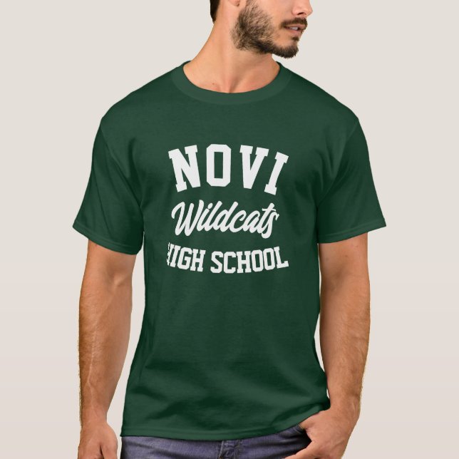 T-shirt du lycée de Novi (Devant)