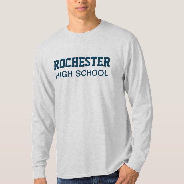 T-shirt du lycée de Rochester (Devant)