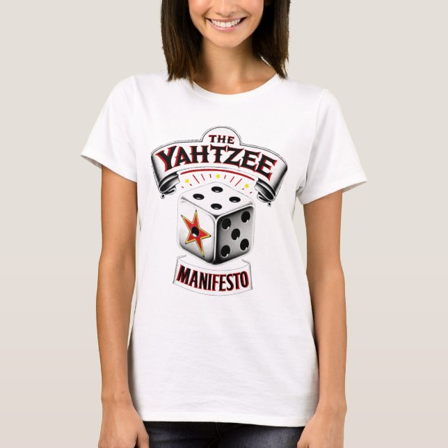 T-shirt du Manifeste de Yahtzee - Femme (Devant)