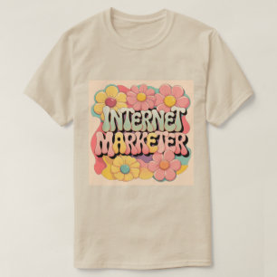T-Shirt du marché Internet de l'énergie de fleur