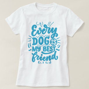 T-shirt du meilleur ami de chien