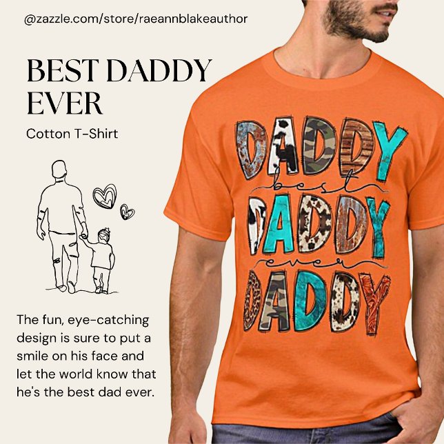 T-shirt du meilleur papa (Créateur téléchargé)