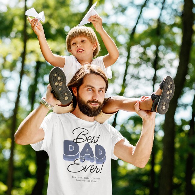T-shirt du meilleur papa moderne (Créateur téléchargé)